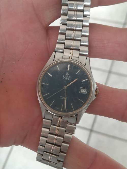 vintage men's Buren  watch