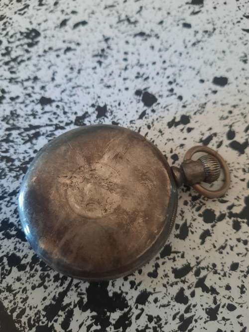 vintage silver pocket watch