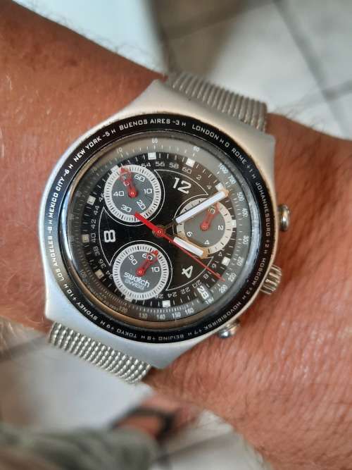 men's swatch swiss watch