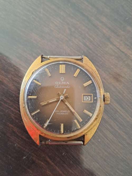 vintage men's olma watch