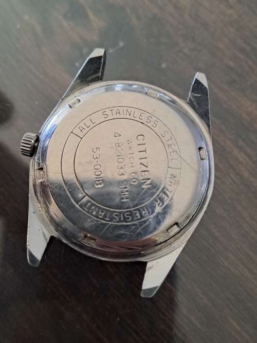 vintage men's citizen new master 22 automatic