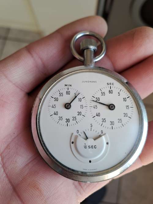 vintage junghans  stop watch