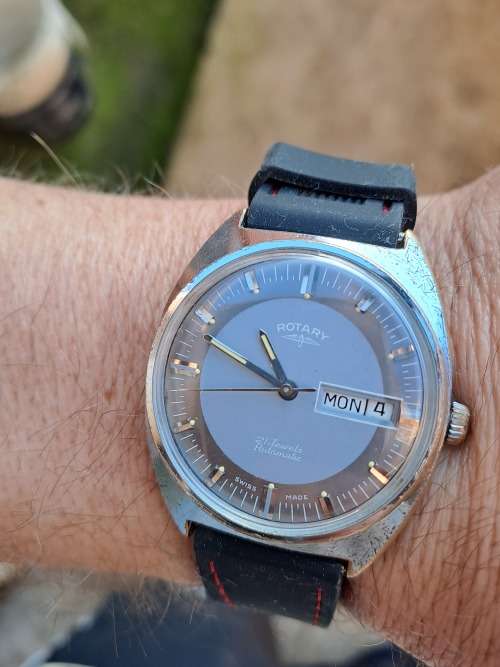 vintage men's rotary automatic
