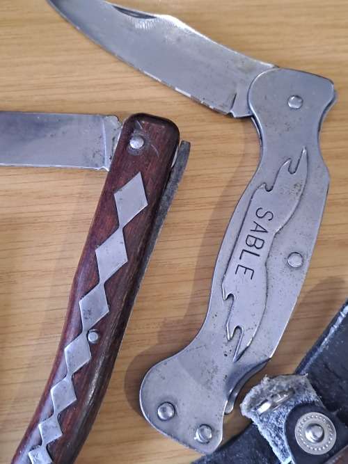 vintage knife collection