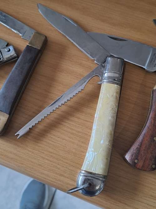 vintage knife collection
