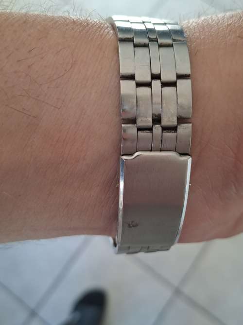 vintage men's poise automatic watch
