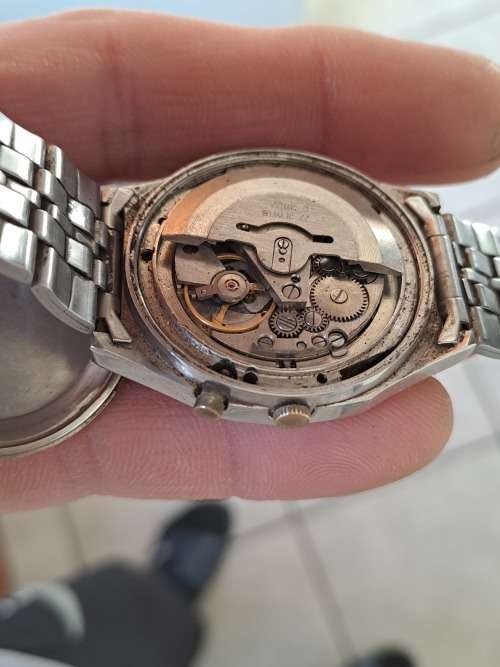 vintage men's poise automatic watch
