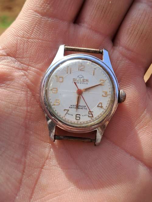vintage men's buler watch