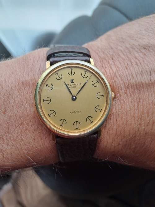vintage men's ted lapidus watch