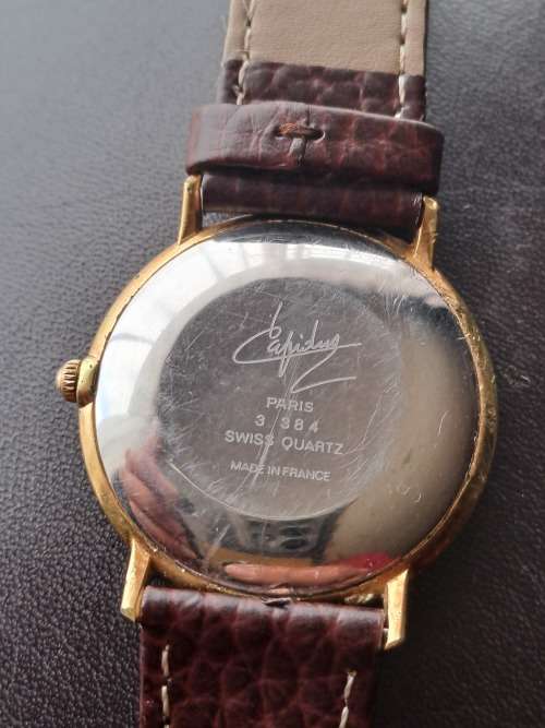 vintage men's ted lapidus watch