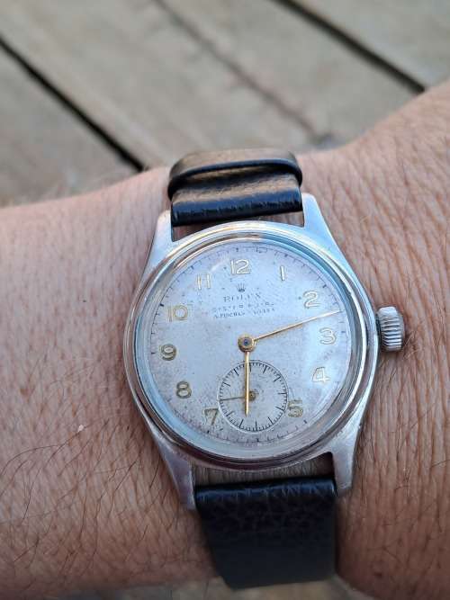 vintage men's rolex in beautiful and hard 2 fine condition