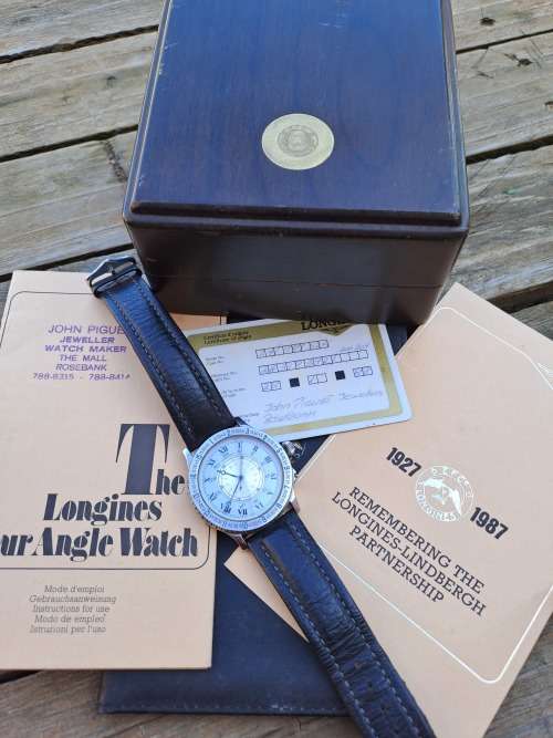 extremely rare Longines automatic men's watch