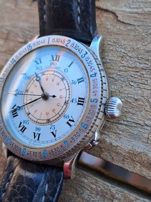 extremely rare Longines automatic men's watch