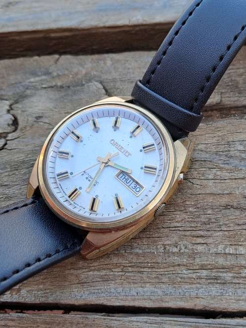 vintage men's orient automatic