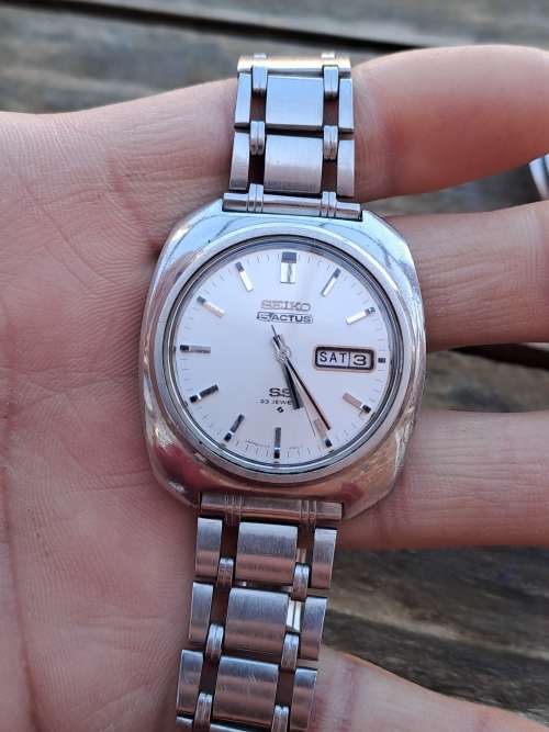vintage men's seiko 5 Actus SS