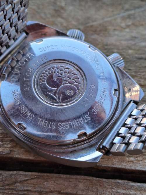 vintage men's invicta automatic