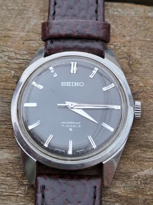 vintage men's seiko watch