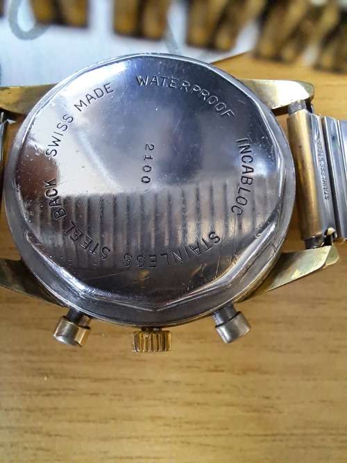 vintage men's Camy Geneve chronograph