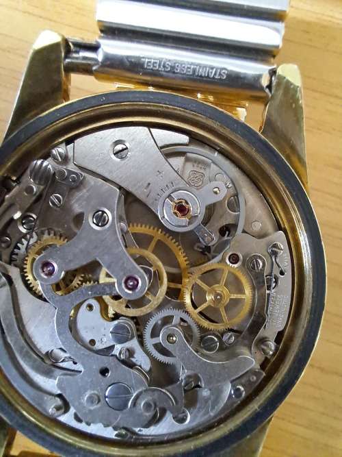 vintage men's Camy Geneve chronograph