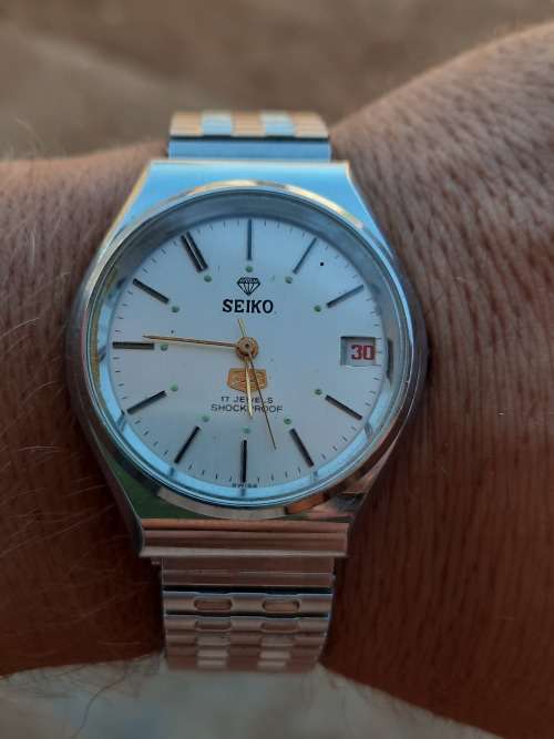 Vintage men`s seiko watch