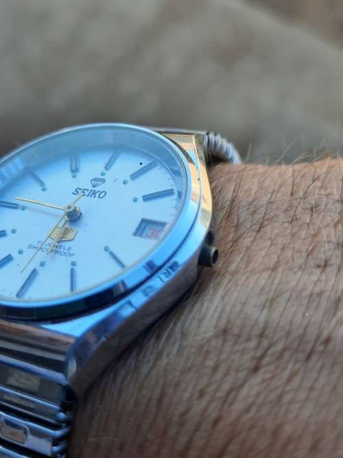 Vintage men`s seiko watch