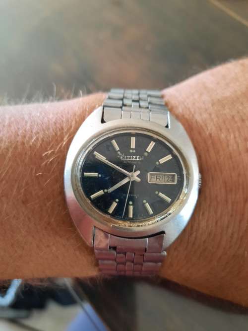 Vintage men`s automatic citizen watch