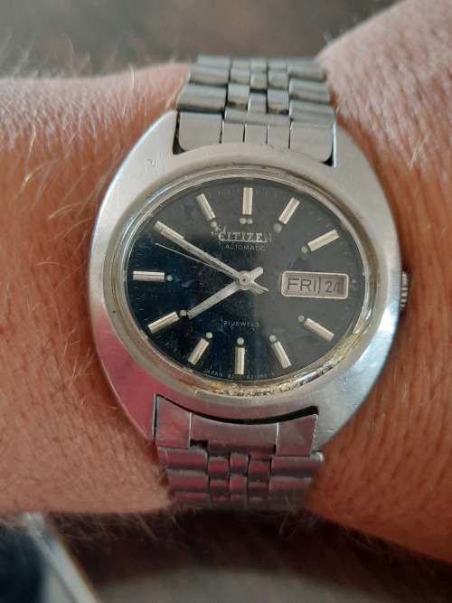 Vintage men`s automatic citizen watch
