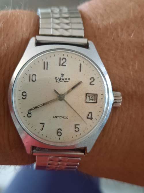 Vintage men`s zaigor watch