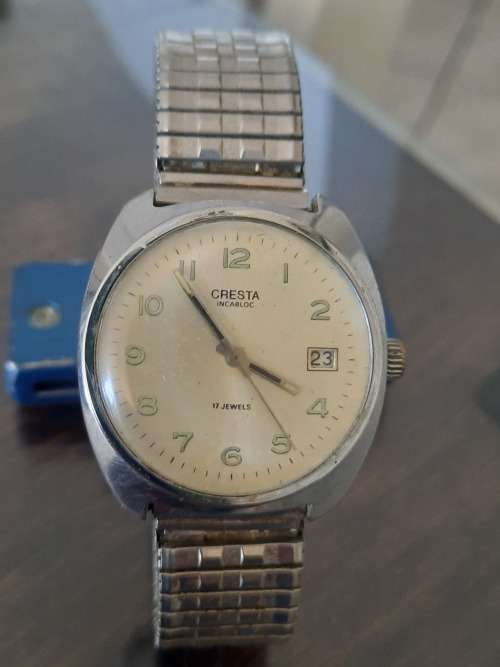 Vintage men`s cresta watch