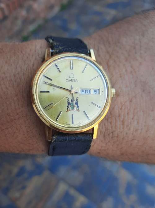 Vintage men`s automatic omega watch