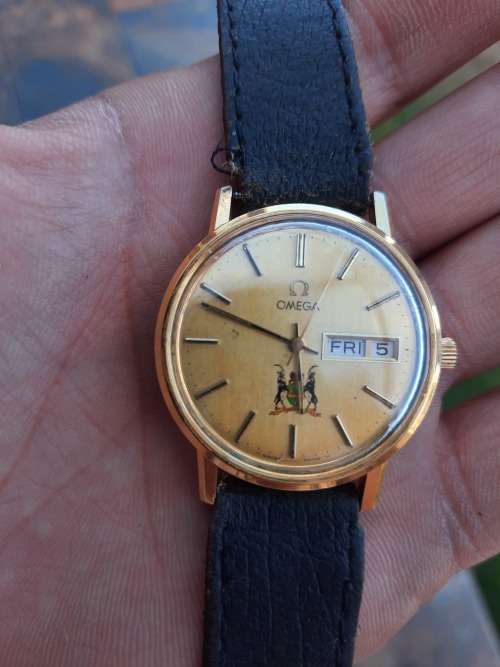 Vintage men`s automatic omega watch