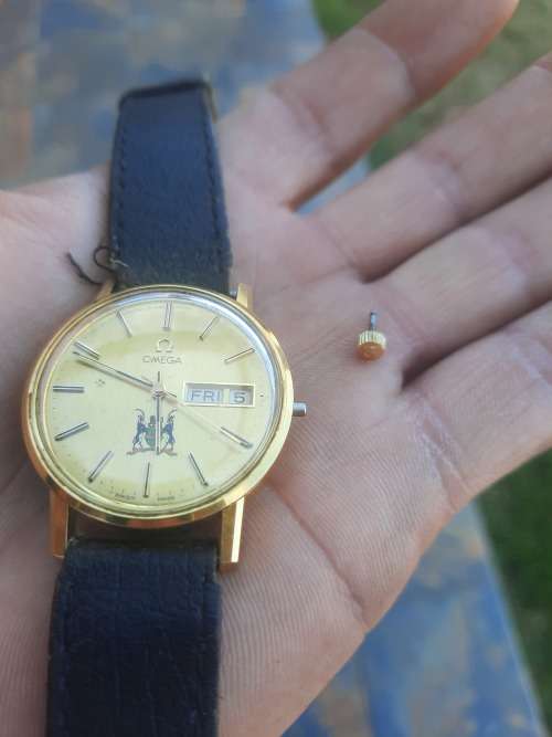 Vintage men`s automatic omega watch
