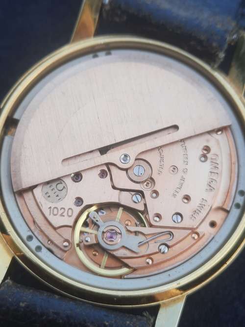 Vintage men`s automatic omega watch