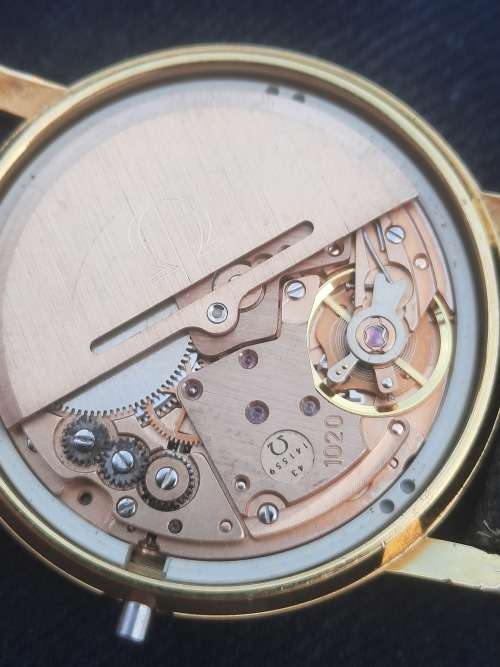 Vintage men`s automatic omega watch