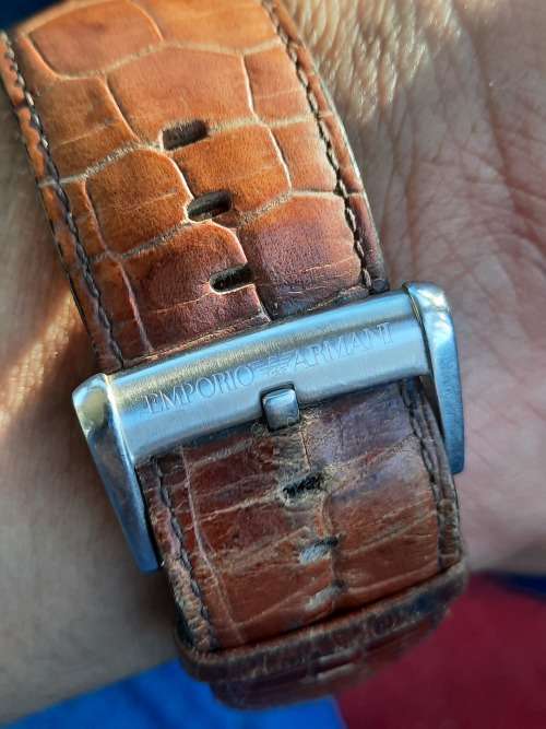 Men`s vintage Emporio Armani Meccanicc watch