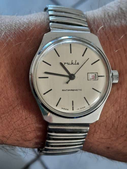 Vintage men`s Ruhla watch