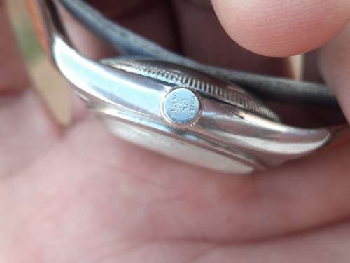 Vintage men`s rolex oyster perpetual officially certified chronometer automatic watch.ref 244252