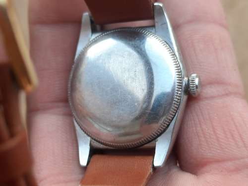 Vintage men`s rolex oyster perpetual officially certified chronometer automatic watch.ref 244252