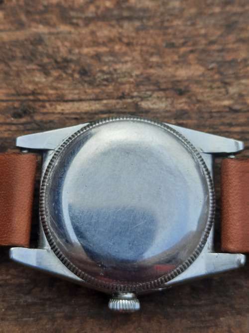 Vintage men`s rolex oyster perpetual officially certified chronometer automatic watch.ref 244252