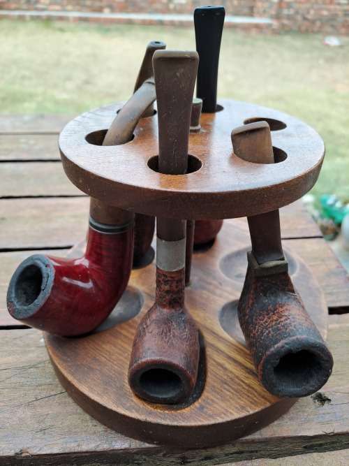 Vintage smoking pipes