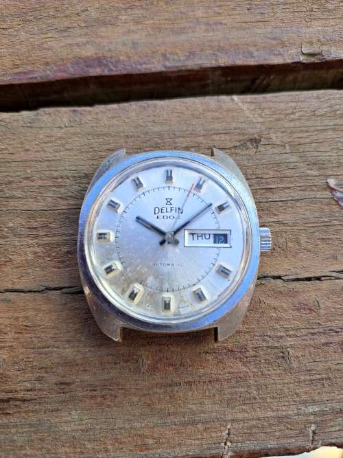 Vintage Delfin edox automatic
