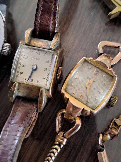 6x vintage watches