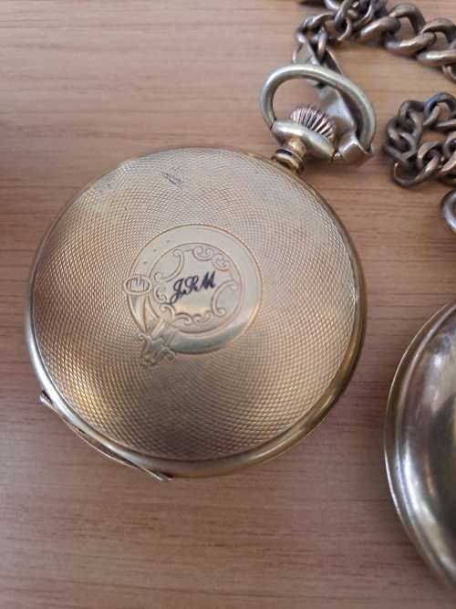 3x vintage pocket watches