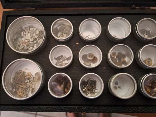 Vintage Nivada parts and more Vintage watch parts