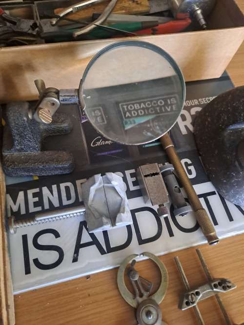 Watchmakers tools one bid takes all