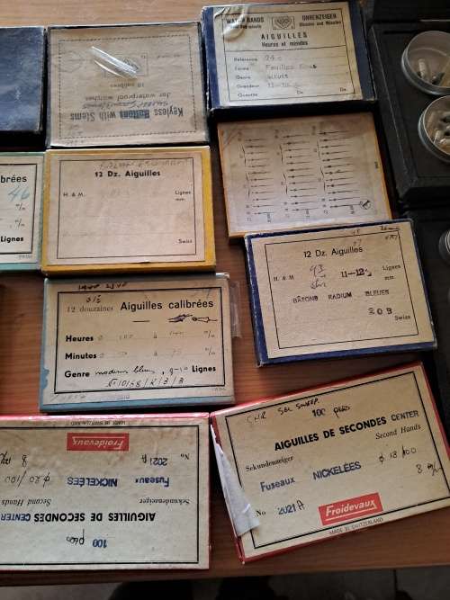 Vintage watch hands alot
