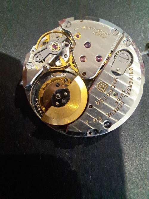 Vintage men`s universal automatic movement