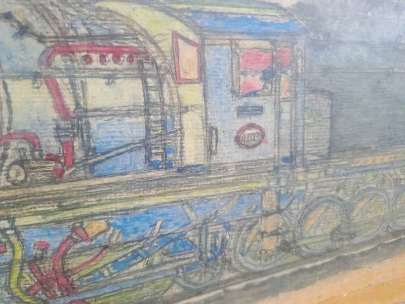 Vintage railway collectibles