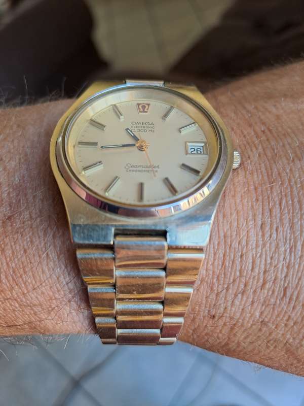 Vintage men`s omega 100% original