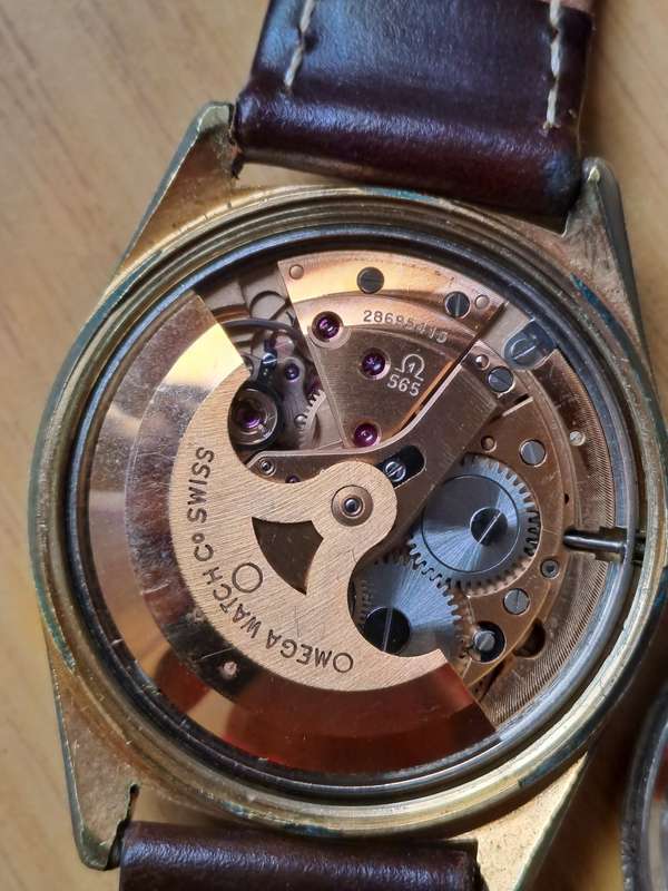 Vintage men`s omega automatic watch